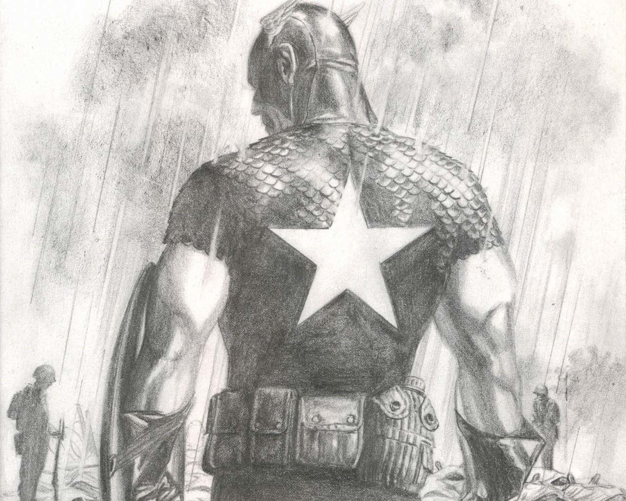 High resolution Captain America (Marvel comics) hd 1280x1024 wallpaper ID:292948 for computer