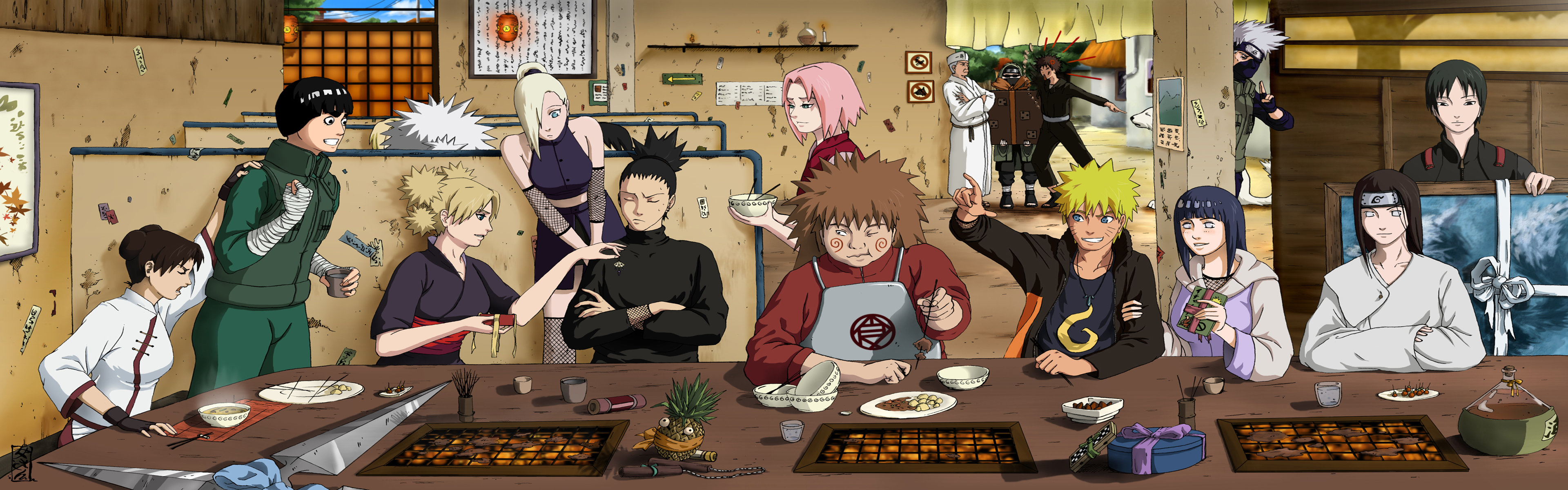 High resolution Naruto dual monitor 3840x1200 background ID:396674 for computer