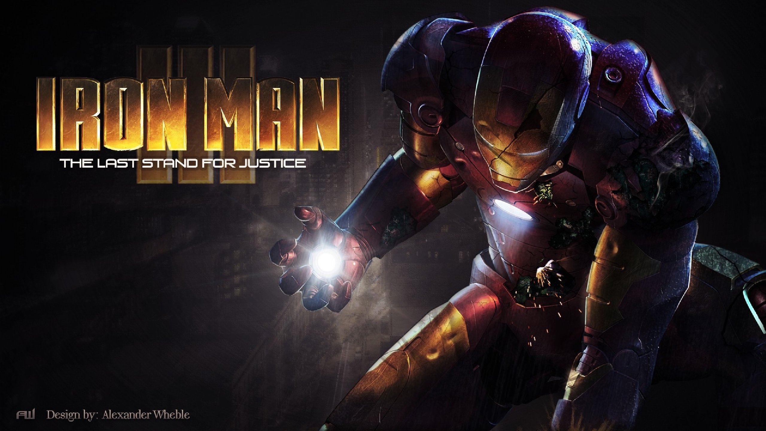 High resolution Iron Man 3 hd 2560x1440 background ID:400956 for computer