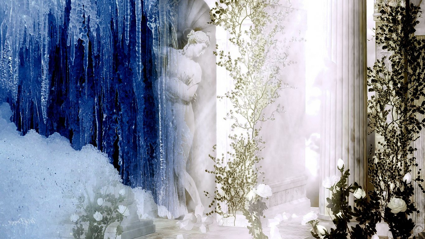 Best Cool winter art background ID:294671 for High Resolution hd 1366x768 PC