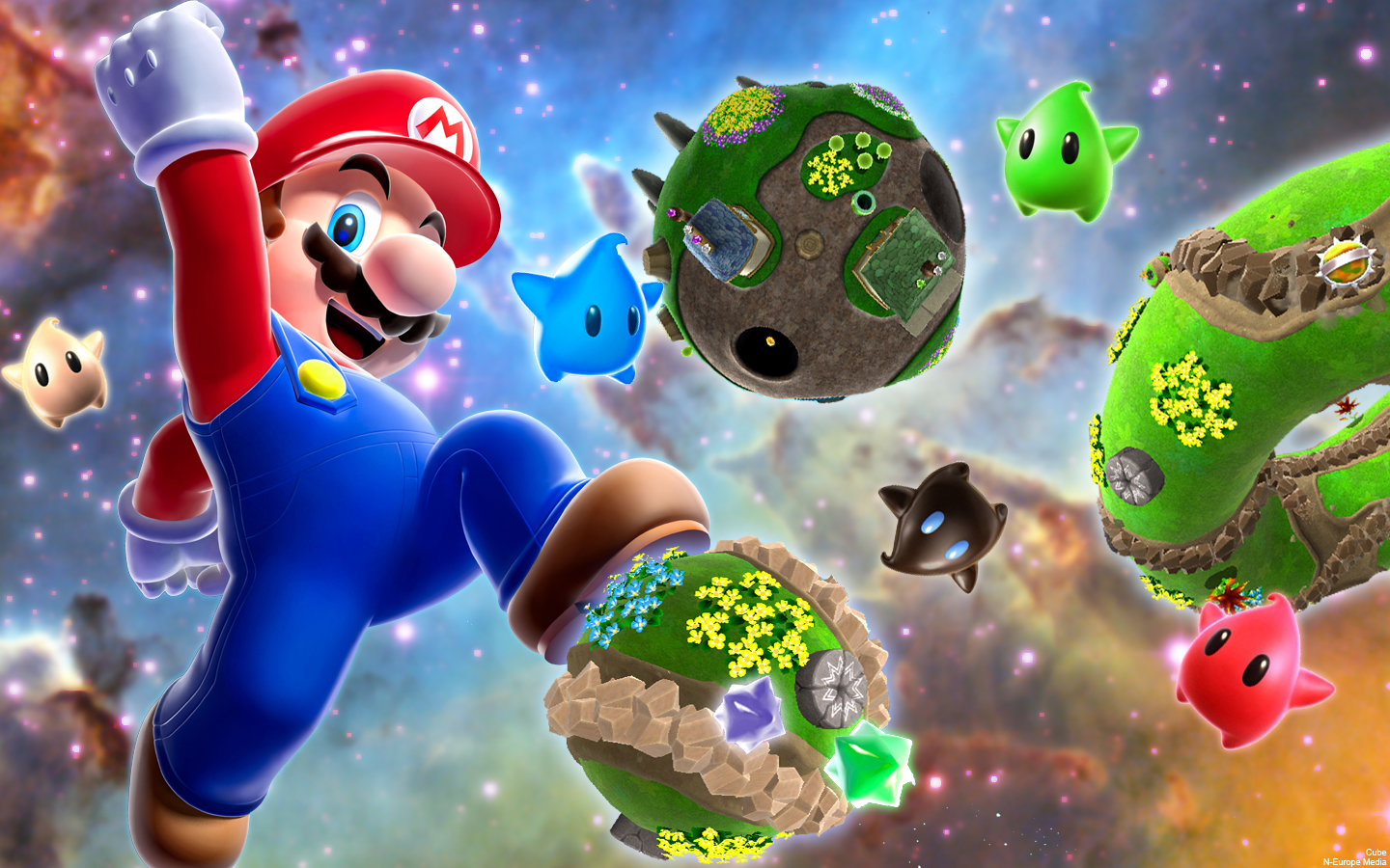 Download hd 1440x900 Super Mario Galaxy 2 desktop background ID:7747 for free
