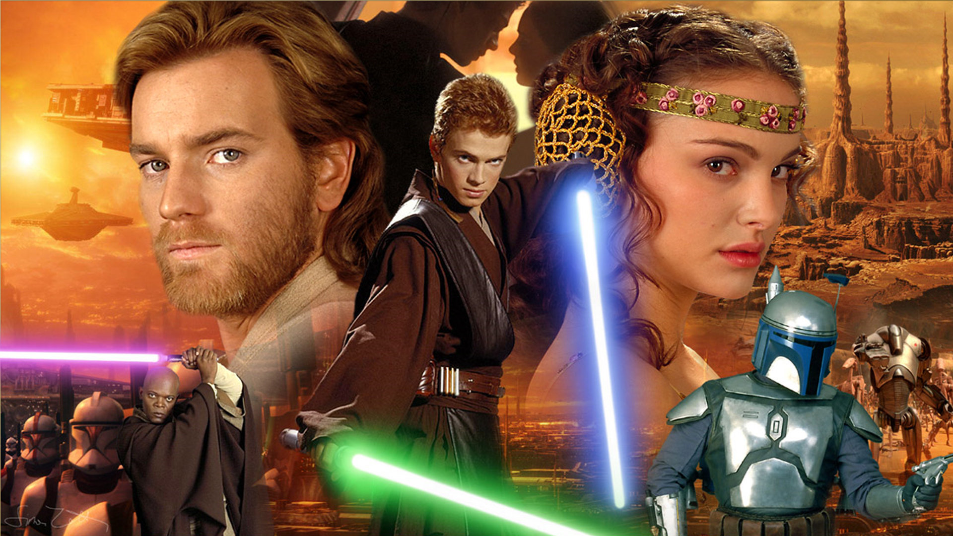 Awesome Star Wars Episode 2 (II): Attack Of The Clones free background ID:194104 for full hd desktop