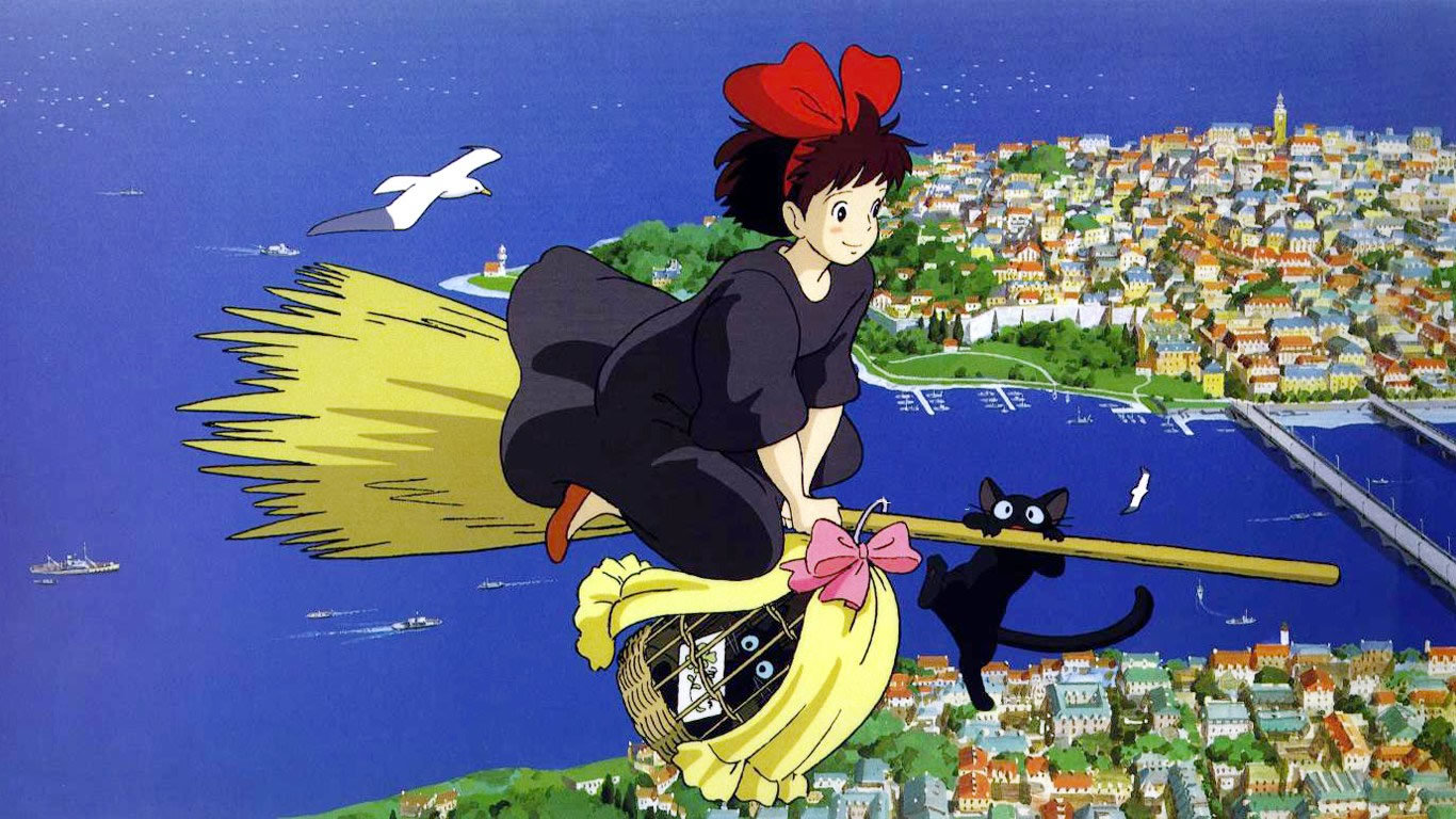 Awesome Kiki's Delivery Service free wallpaper ID:360367 for 1366x768 laptop computer