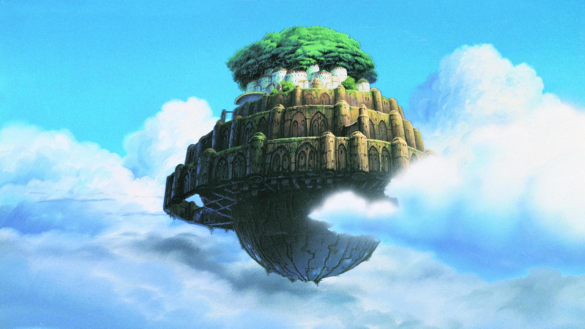 Awesome Laputa: Castle In The Sky free background ID:186151 for hd 2048x1152 computer