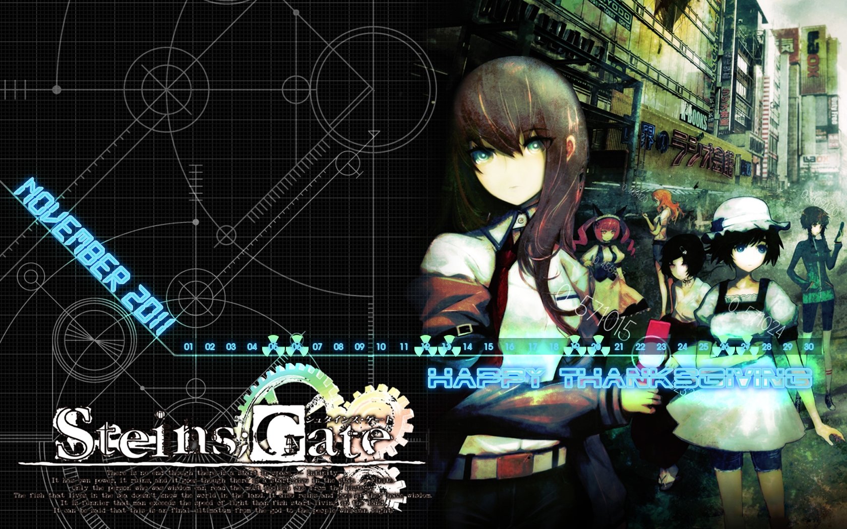 Awesome Steins Gate free wallpaper ID:316111 for hd 1680x1050 PC
