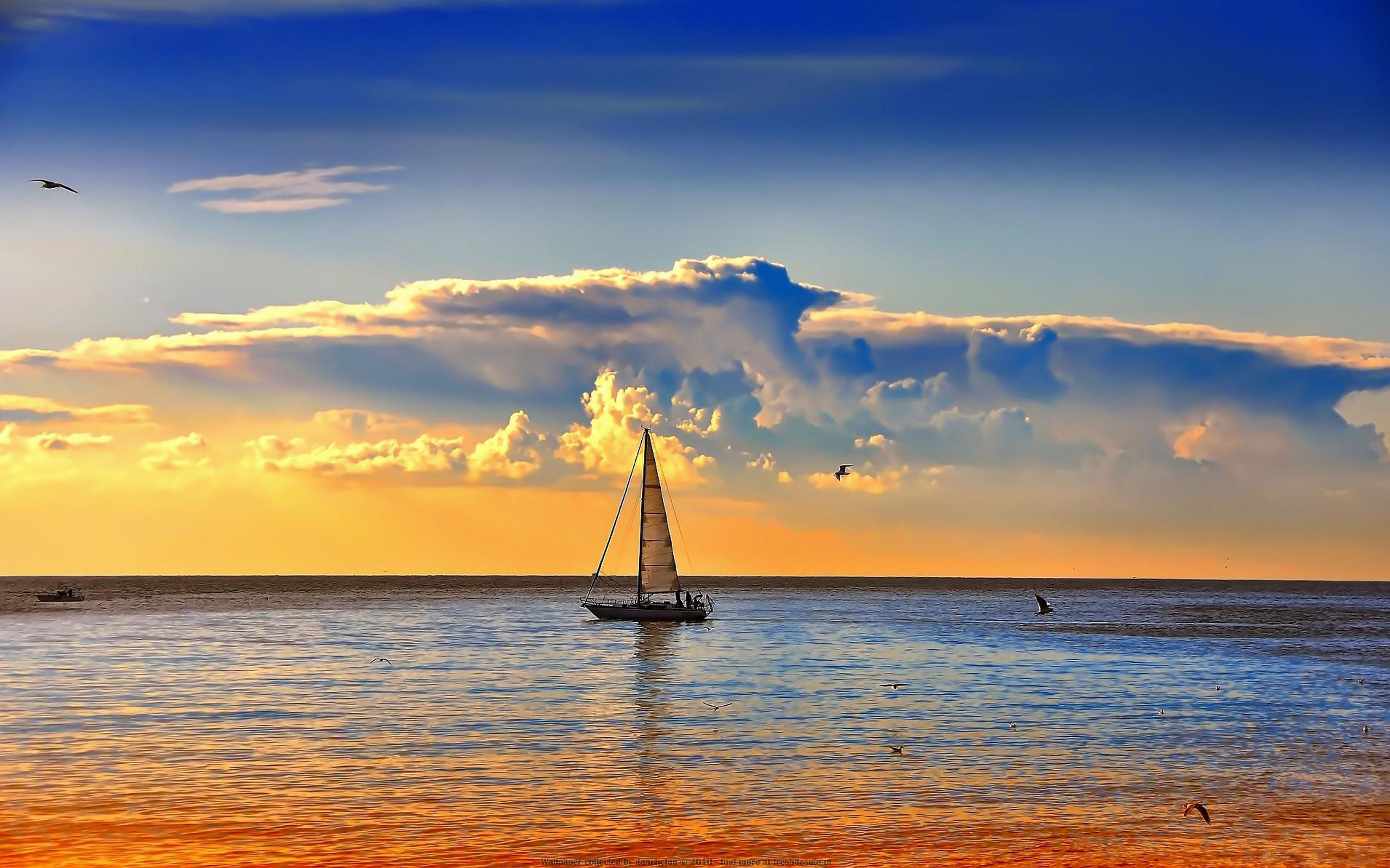 High resolution Sailboat hd 2560x1600 background ID:484760 for computer