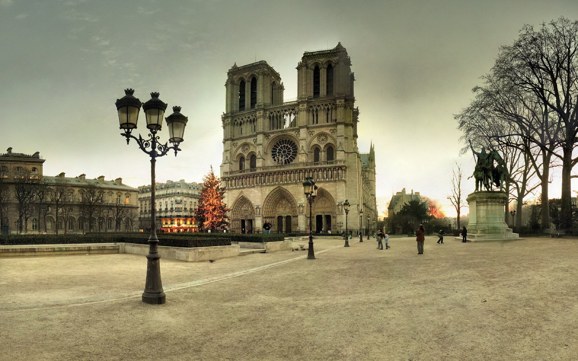 Free download Notre Dame De Paris background ID:483692 hd 1920x1200 for PC