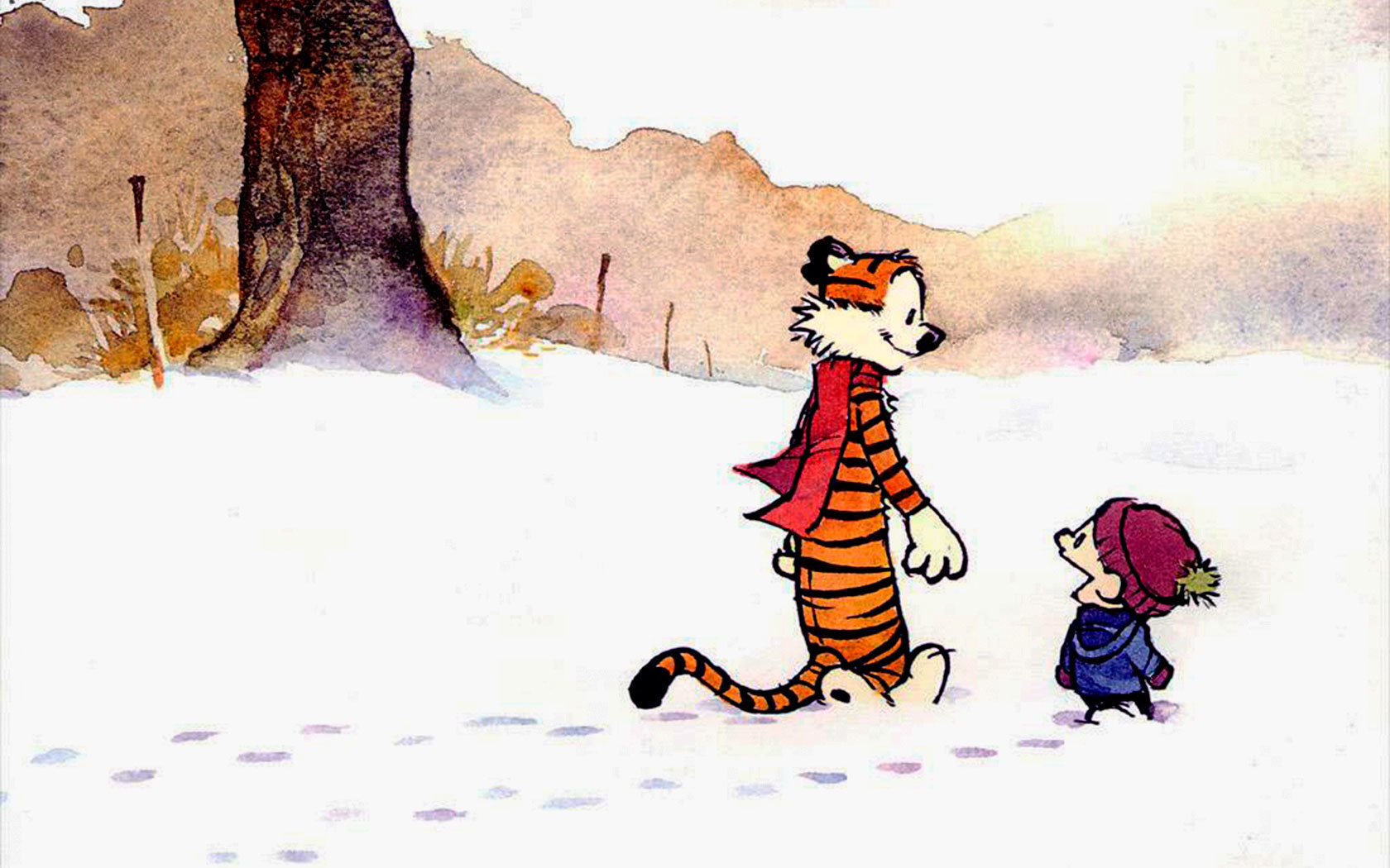 Free download Calvin and Hobbes wallpaper ID:211307 hd 1680x1050 for computer