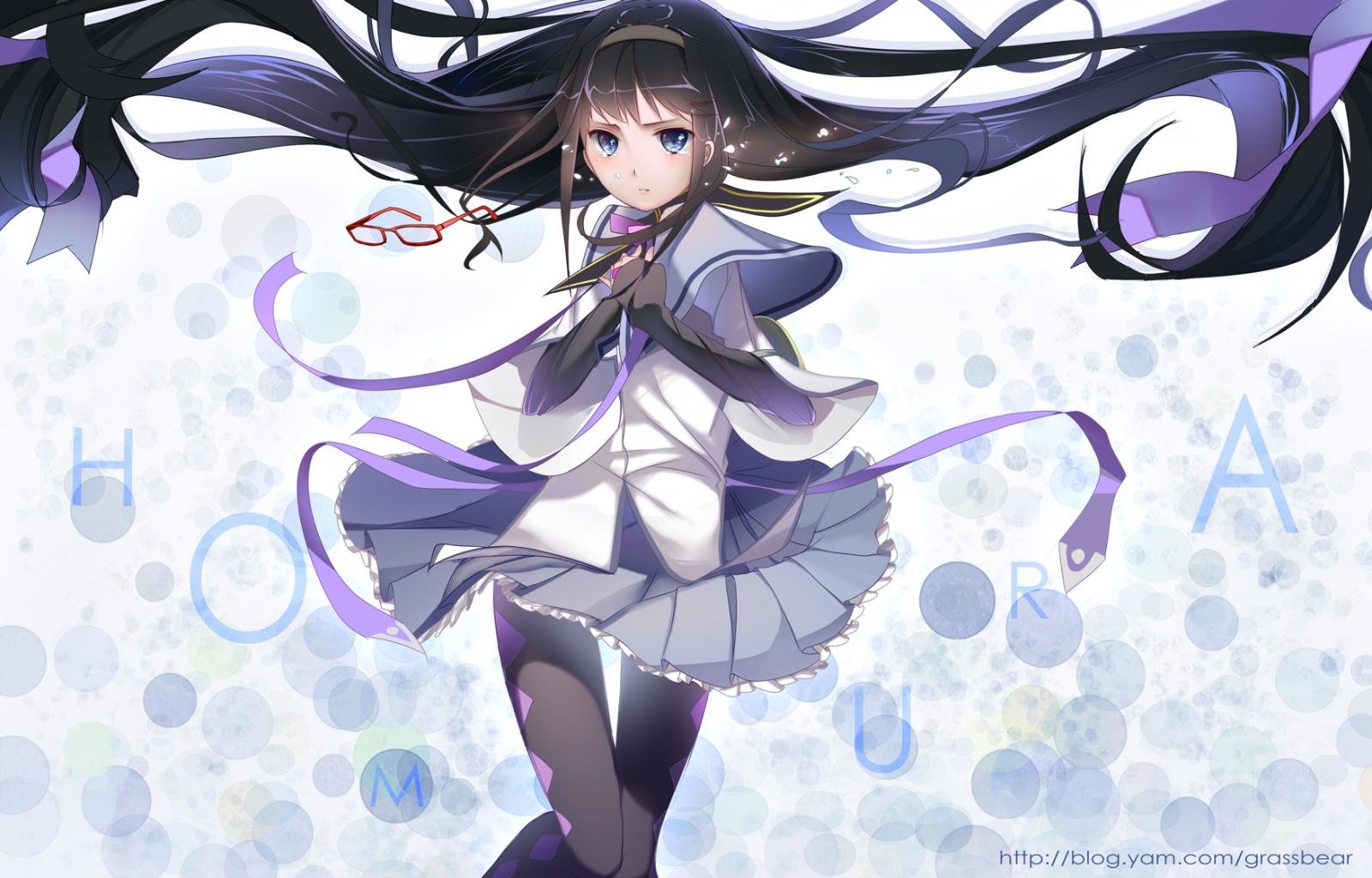 Download hd 1600x1024 Homura Akemi computer background ID:31606 for free