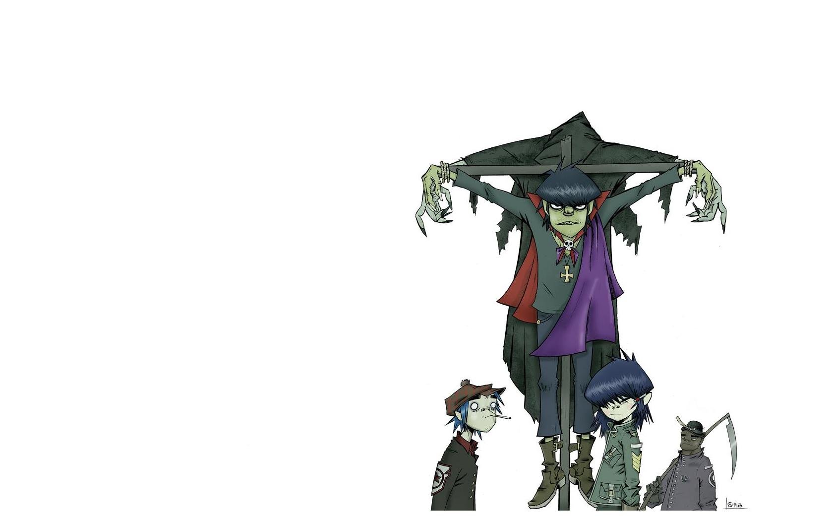 Download hd 1680x1050 Gorillaz PC background ID:273509 for free