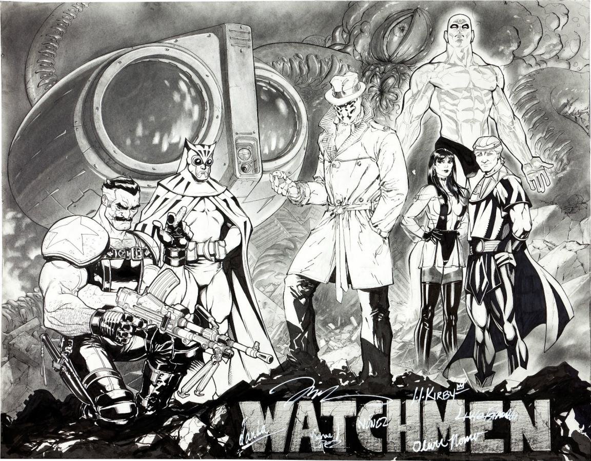 Free Watchmen high quality background ID:240621 for hd 1152x900 desktop