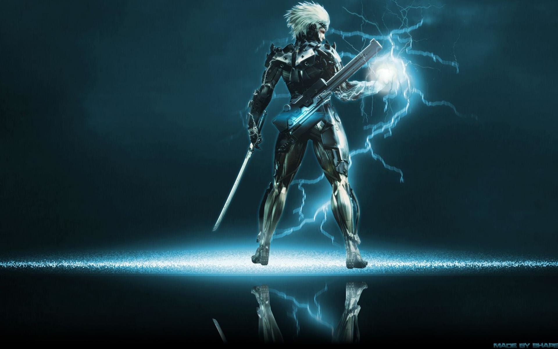 Download hd 1920x1200 Metal Gear Rising: Revengeance (MGR) PC wallpaper ID:130604 for free