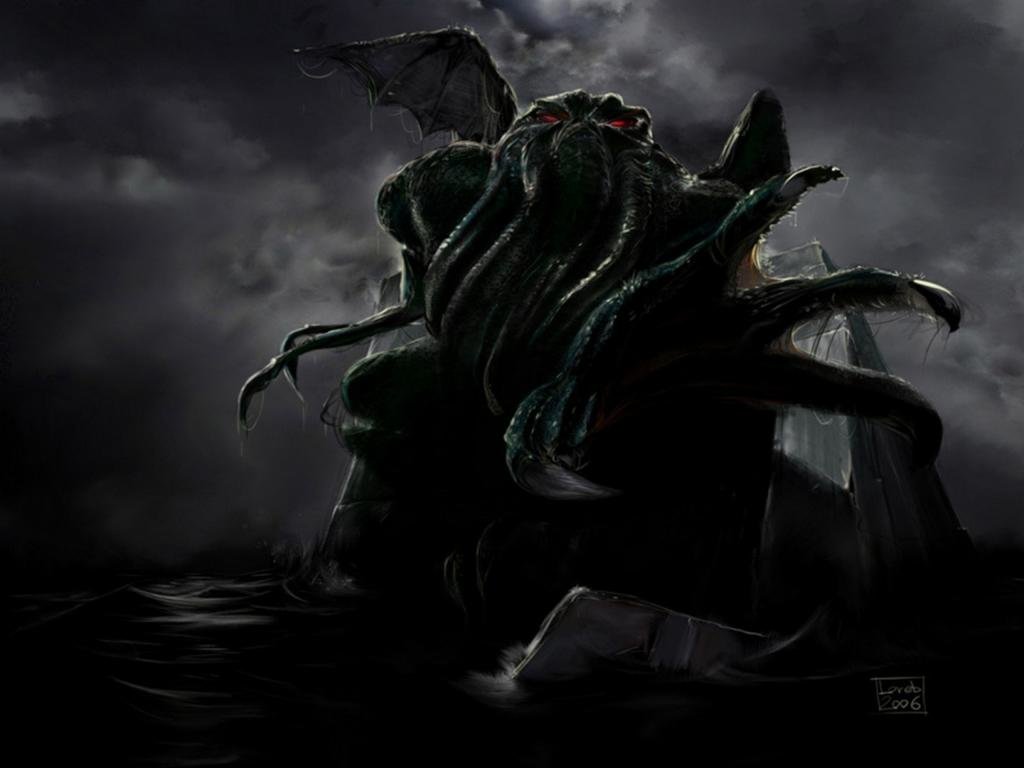 Download hd 1024x768 Cthulhu PC background ID:350979 for free