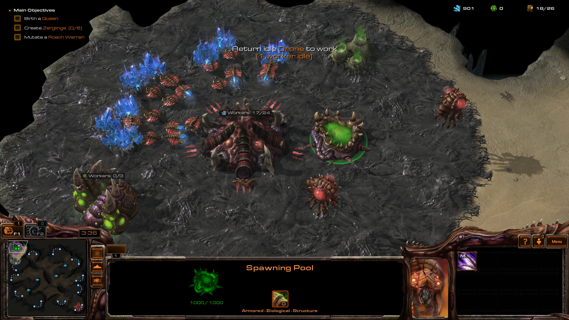 Download 1080p StarCraft 2: Heart Of The Swarm computer wallpaper ID:127397 for free