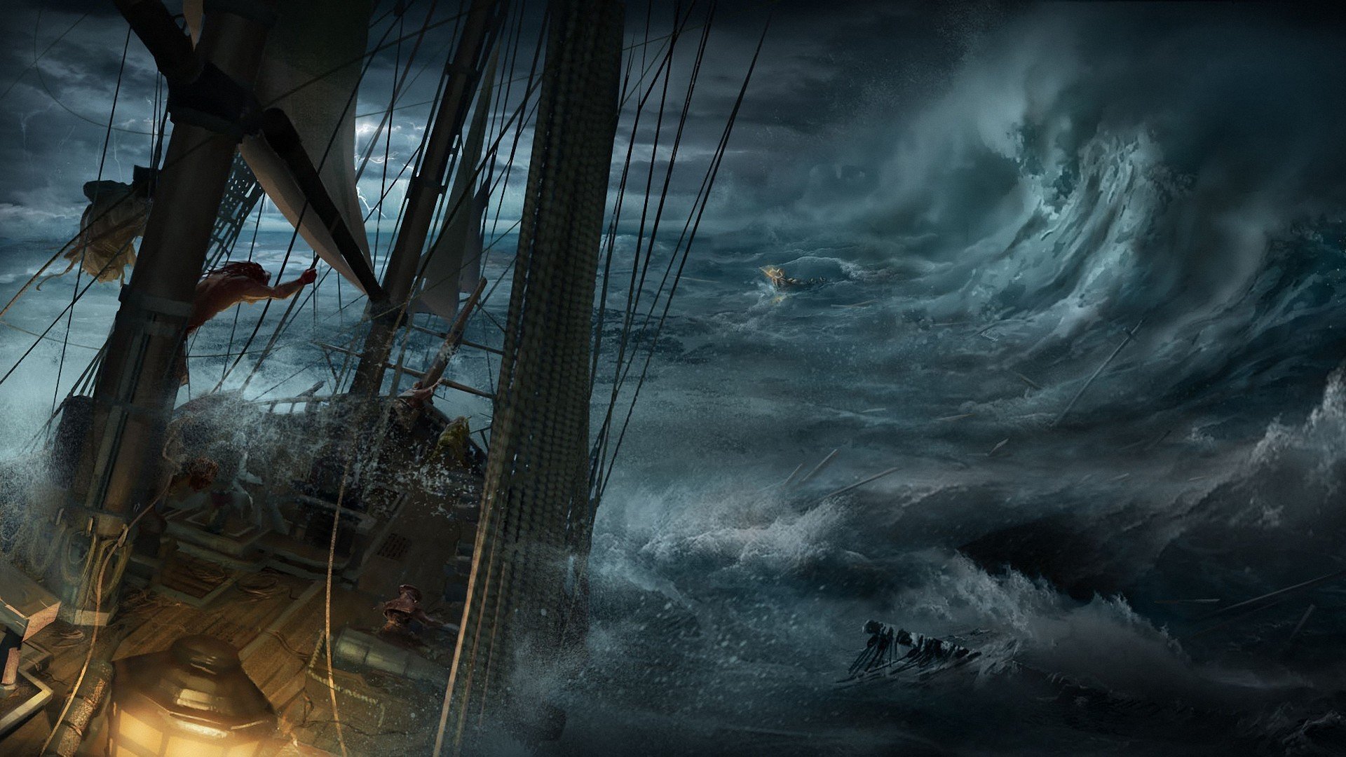 Awesome Fantasy ship free background ID:194843 for full hd 1080p desktop