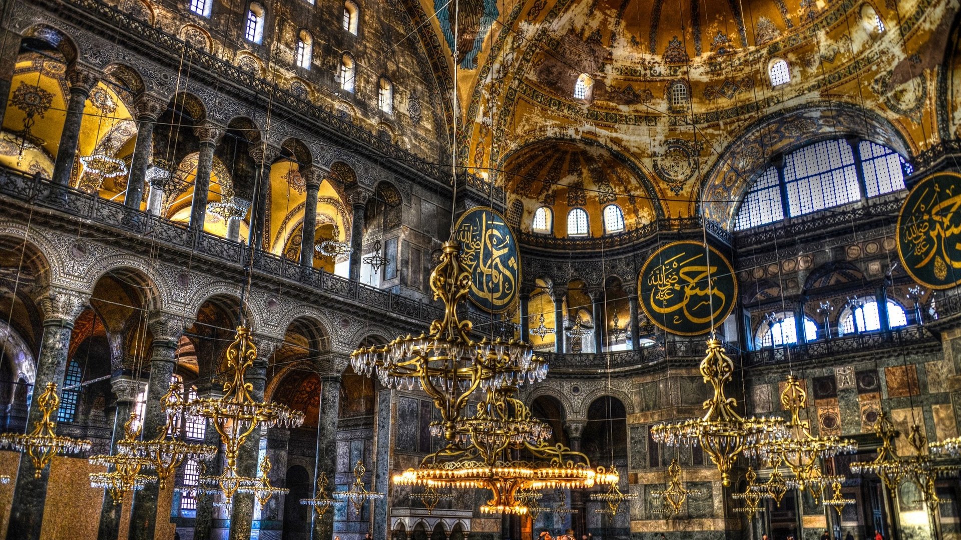 High resolution Hagia Sophia full hd 1920x1080 wallpaper ID:483462 for computer