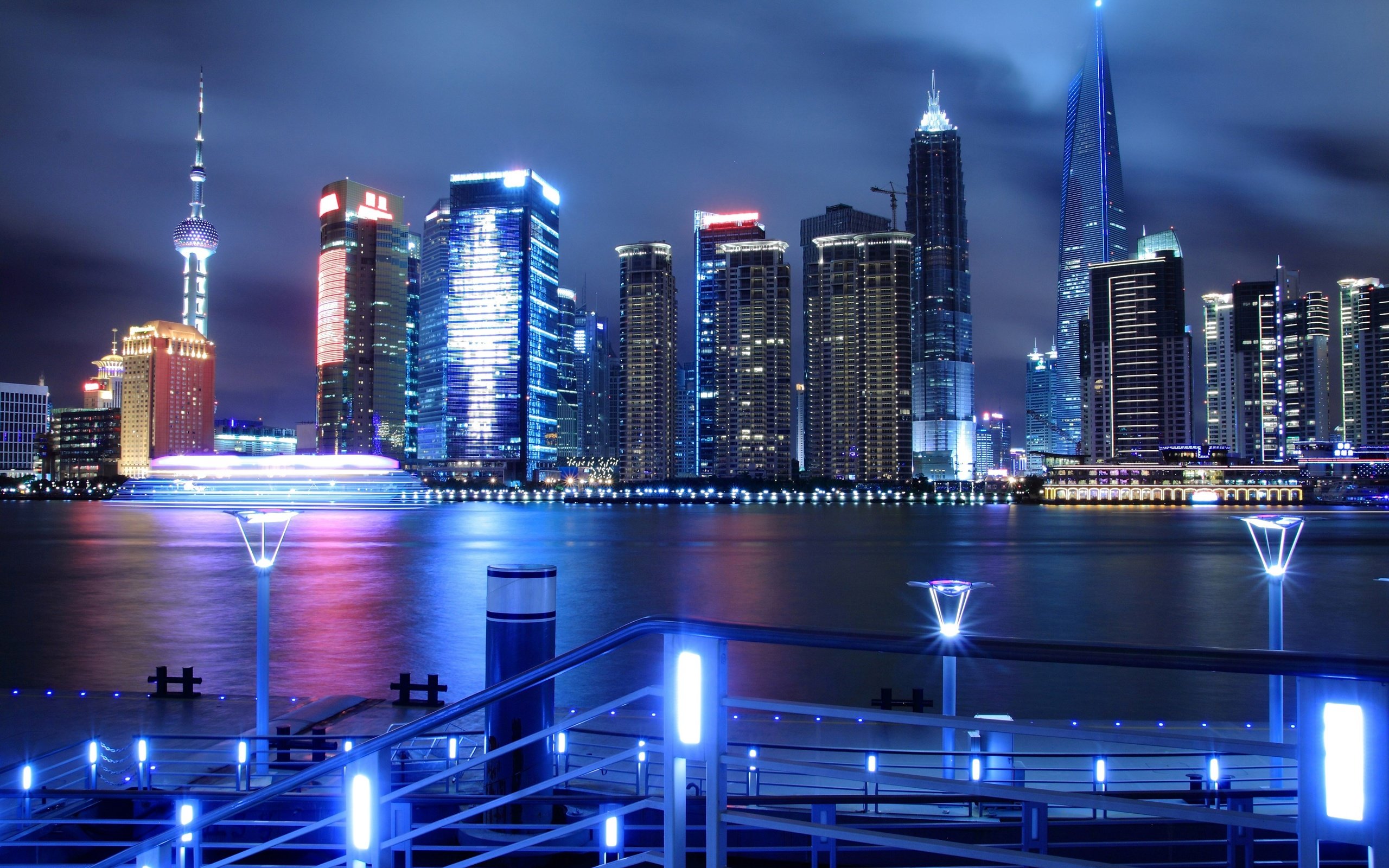 Download hd 2560x1600 Shanghai PC background ID:493287 for free