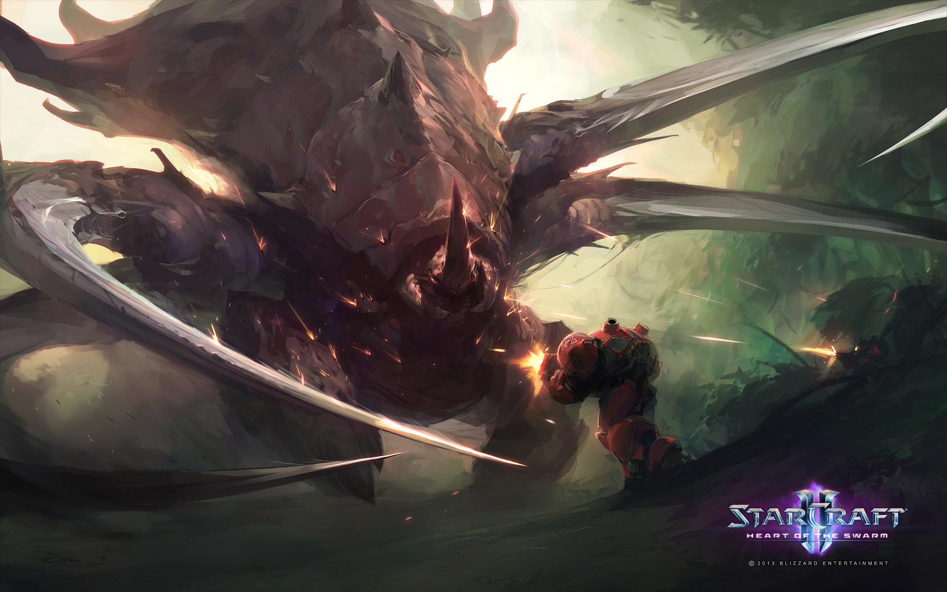 Free download StarCraft 2: Heart Of The Swarm background ID:127351 hd 1920x1200 for desktop