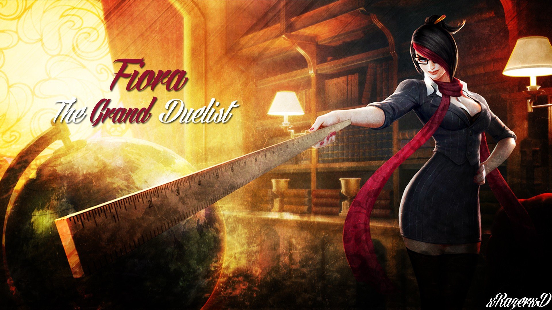Download full hd 1080p Fiora (League Of Legends) PC background ID:172430 for free