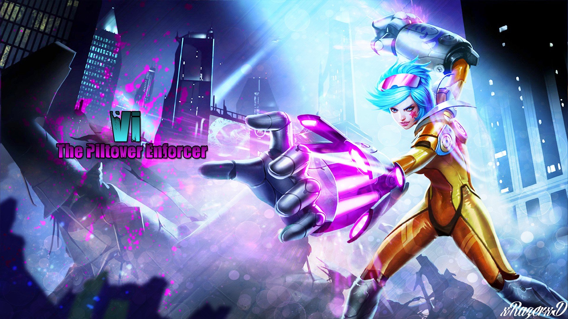 Awesome VI (League Of Legends) free background ID:173271 for 1080p PC