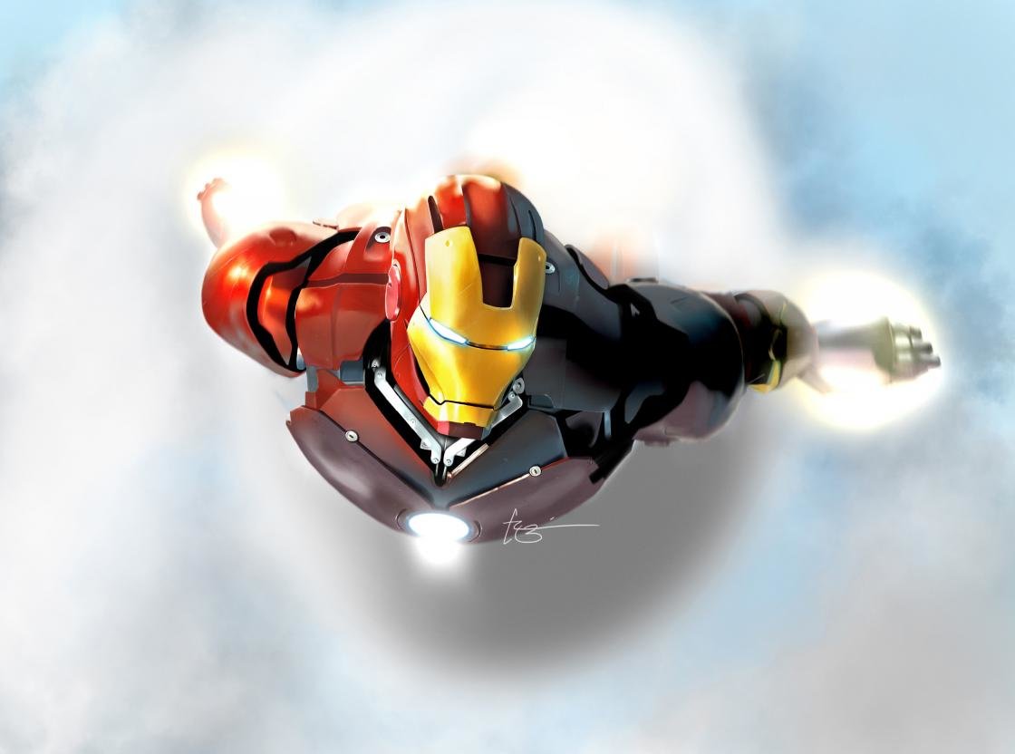 Awesome Iron Man free wallpaper ID:108 for hd 1120x832 PC