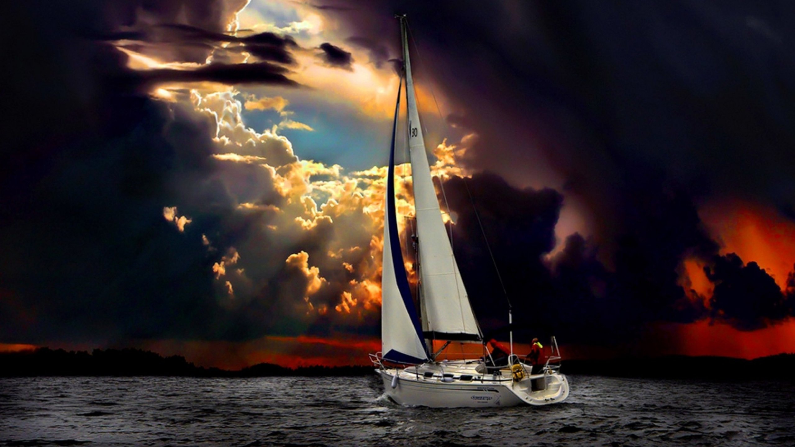 Best Sailboat wallpaper ID:484731 for High Resolution hd 2560x1440 computer
