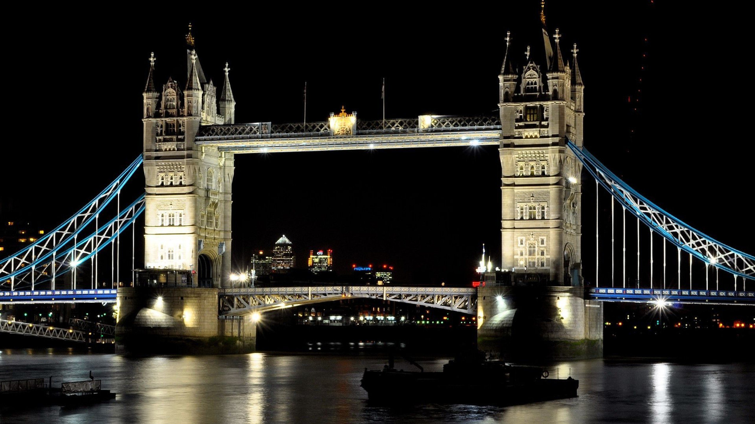 Download hd 2560x1440 Tower Bridge desktop wallpaper ID:484241 for free