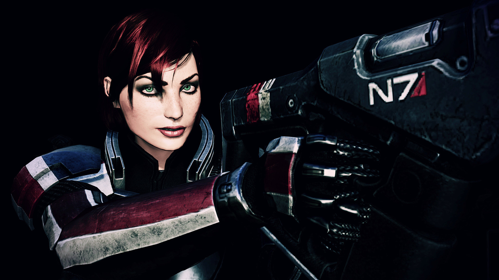 Download full hd Commander Shepard computer background ID:458042 for free
