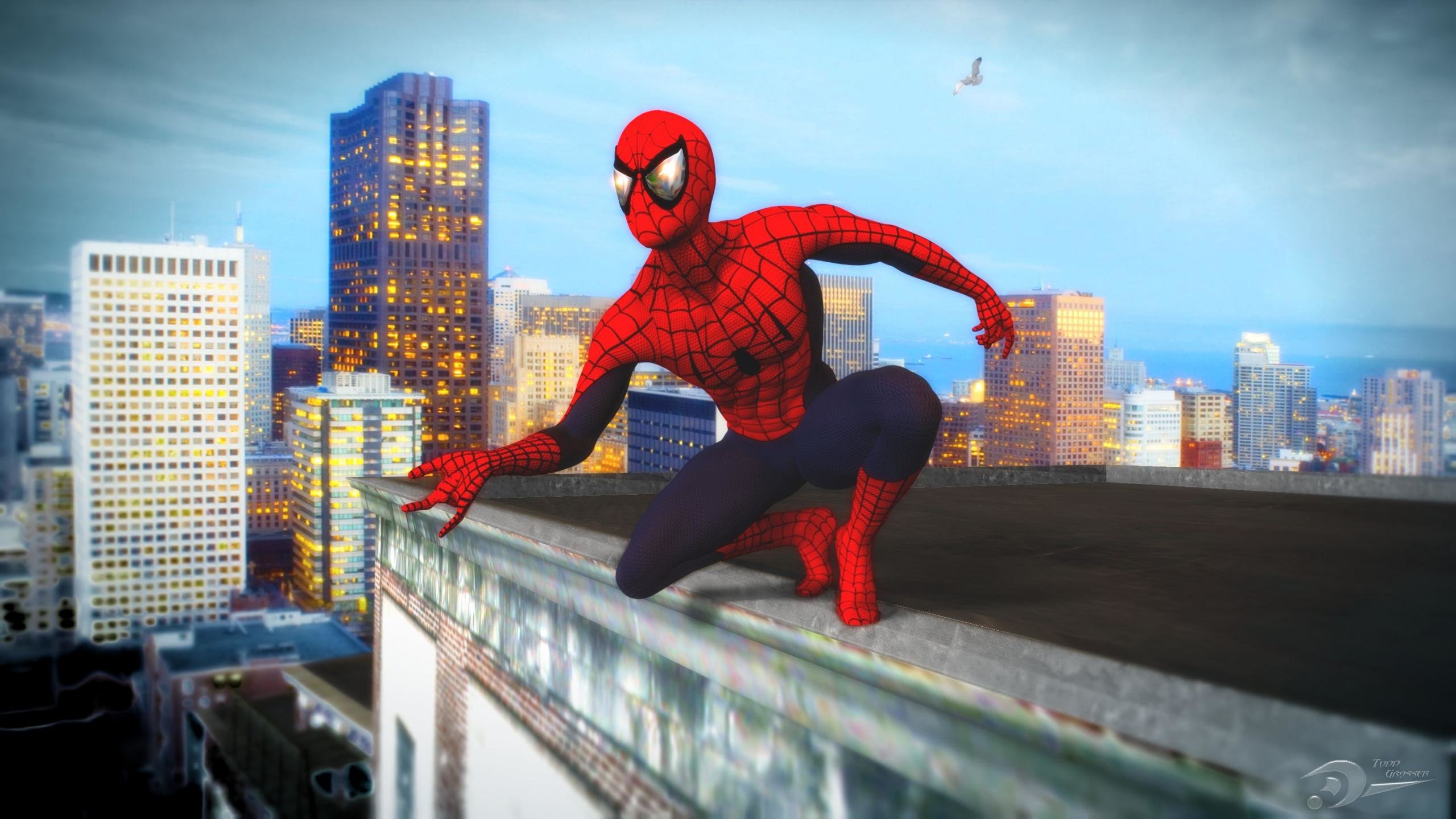 Free download Spider-Man background ID:104428 hd 2560x1440 for computer