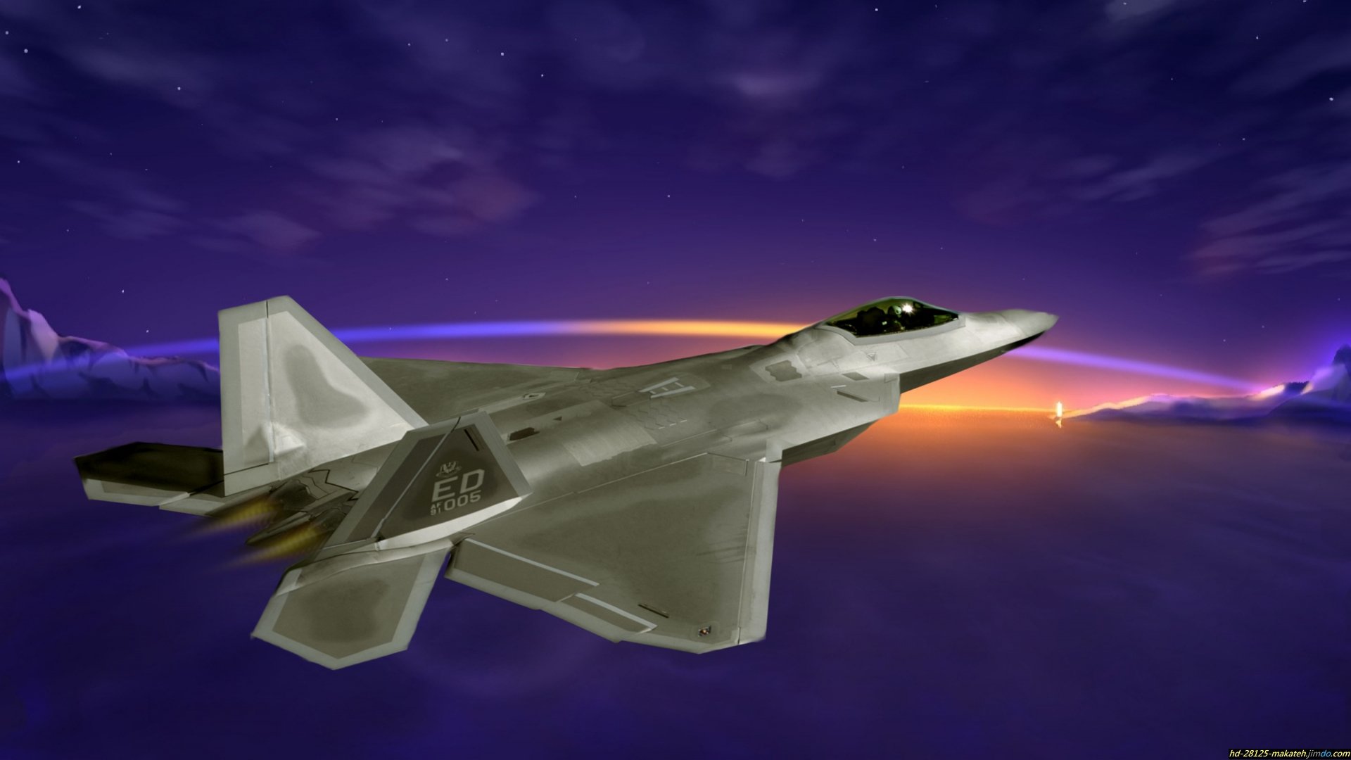 High resolution Lockheed Martin F-22 Raptor hd 1080p background ID:446258 for desktop