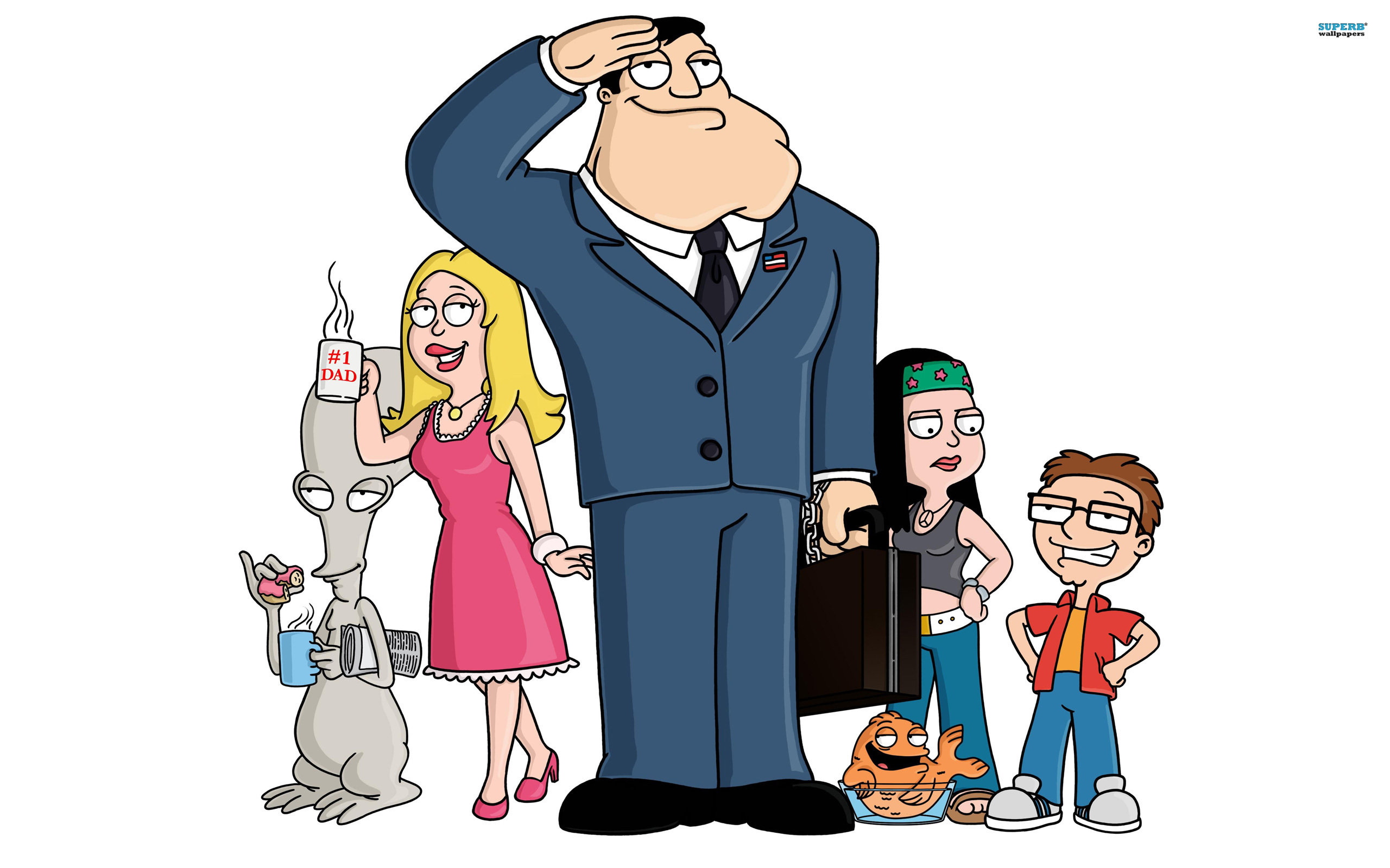 High resolution American Dad! hd 2560x1600 wallpaper ID:196262 for PC