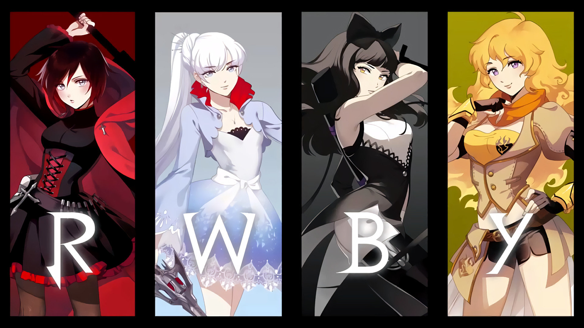Download 1080p RWBY desktop background ID:437796 for free