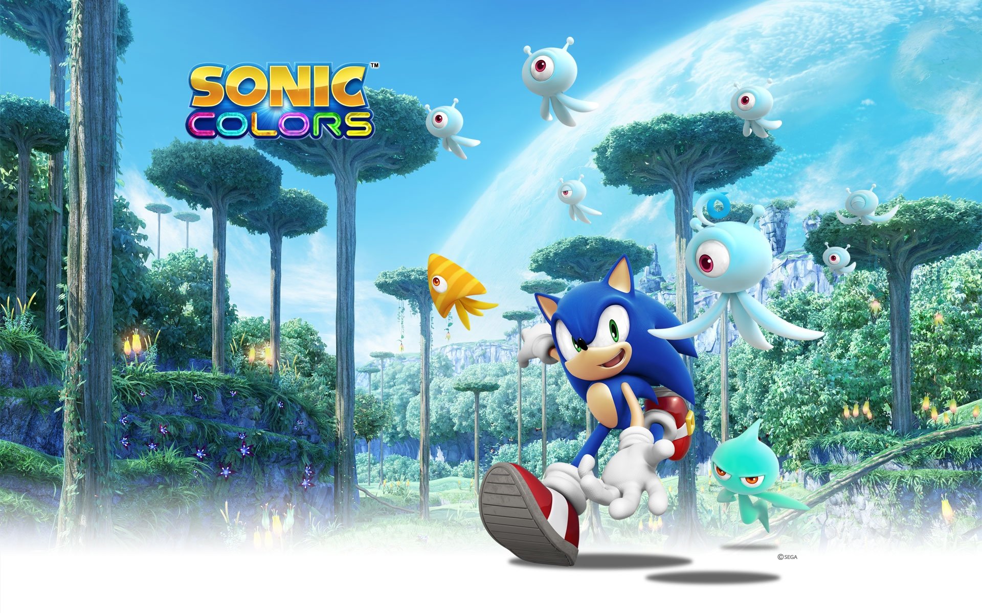 Free download Sonic Colors background ID:132425 hd 1920x1200 for desktop