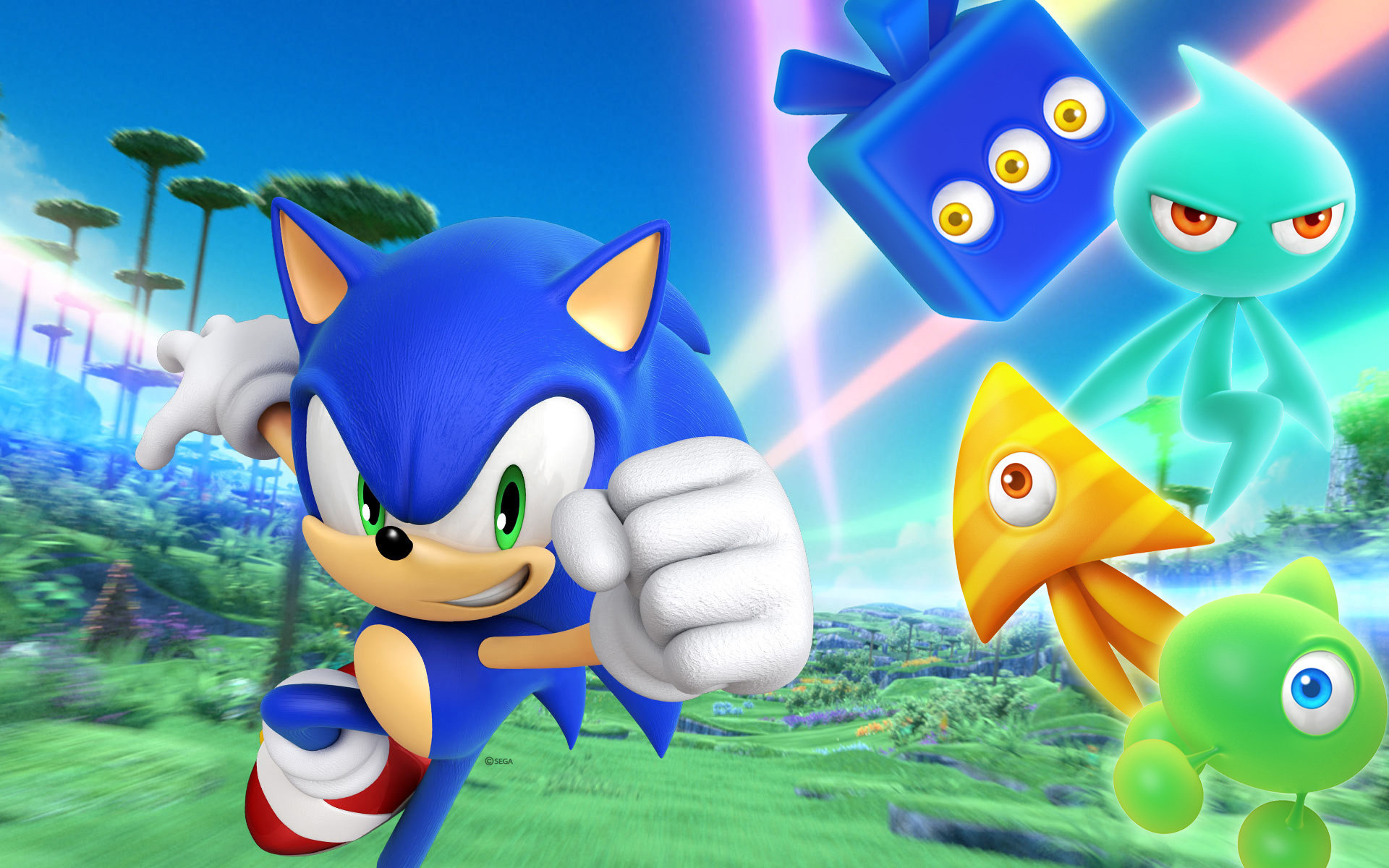 High resolution Sonic Colors hd 1920x1200 background ID:132426 for computer