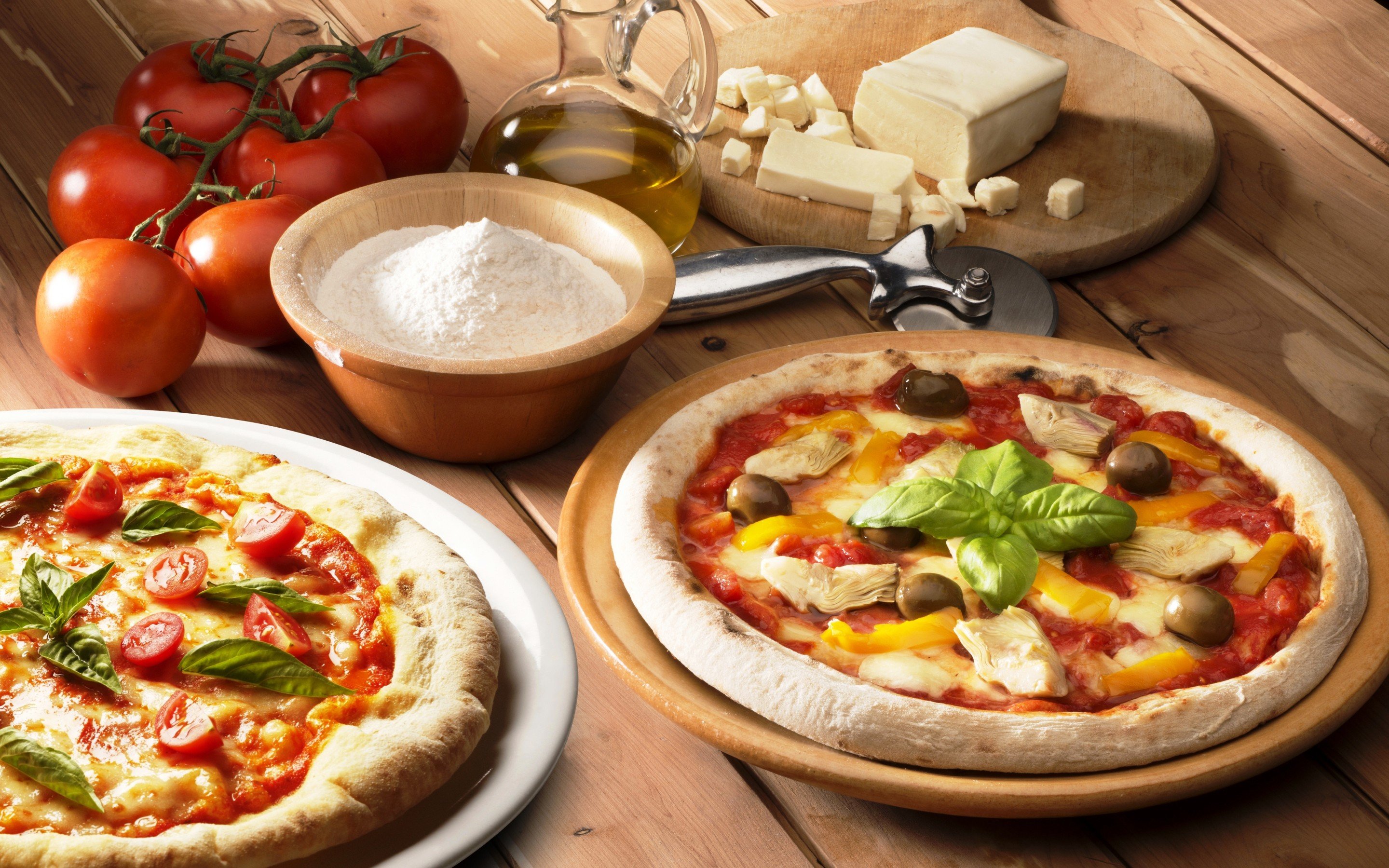 Download hd 2880x1800 Pizza desktop background ID:390310 for free