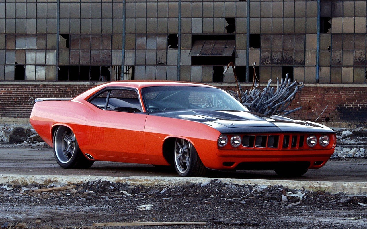 Download hd 1280x800 Plymouth Barracuda computer wallpaper ID:110304 for free