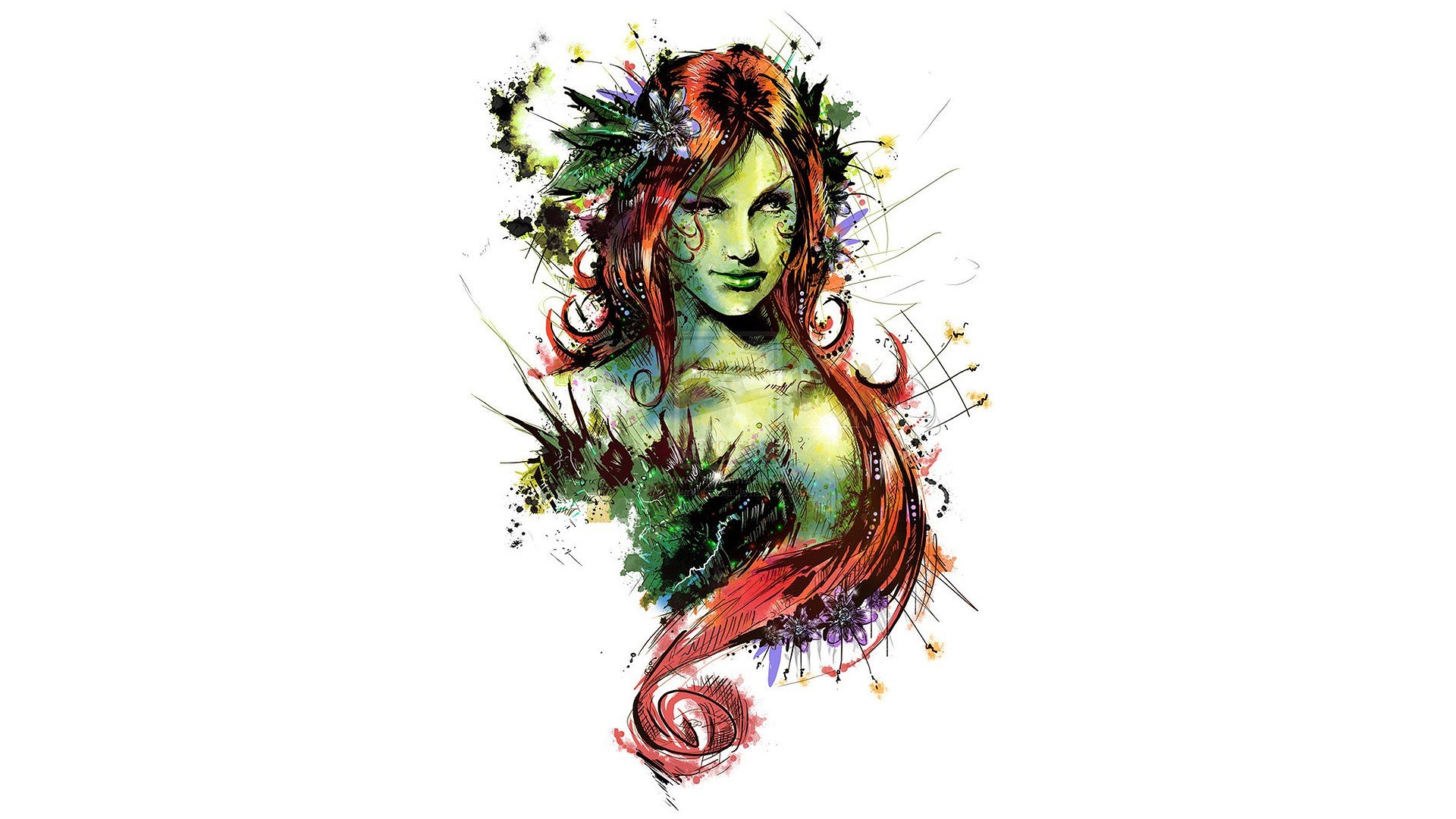 Awesome Poison Ivy free wallpaper ID:430608 for full hd 1920x1080 computer