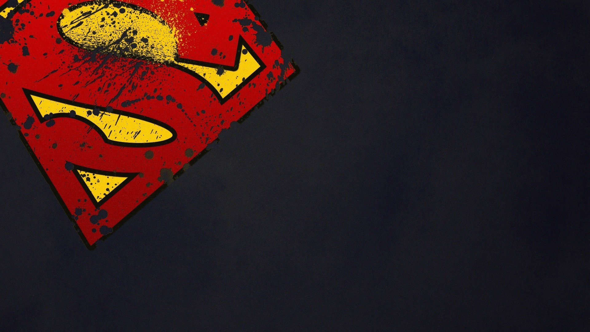 Download hd 1920x1080 Superman Logo PC background ID:456329 for free