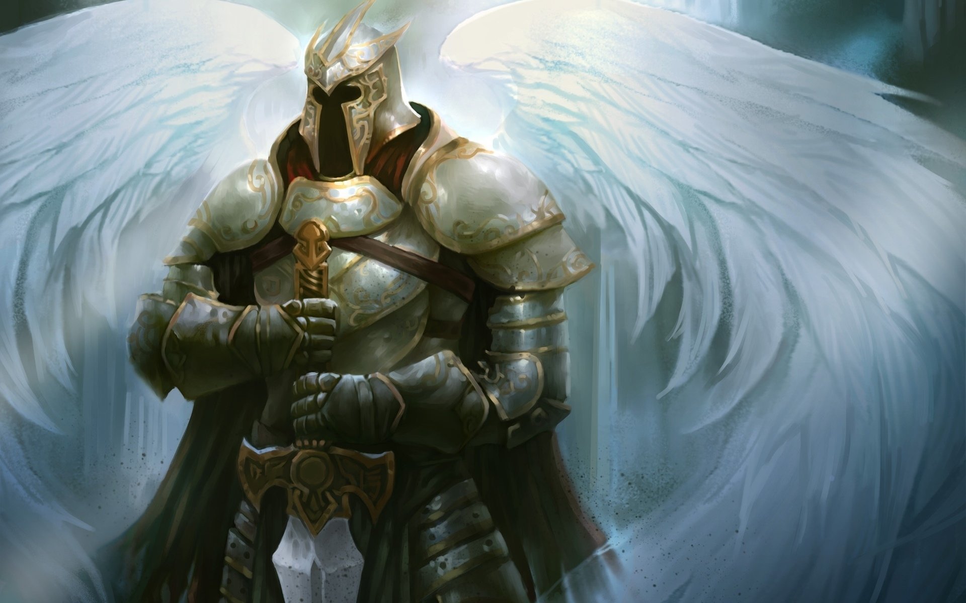 Awesome Angel Warrior free background ID:352363 for hd 1920x1200 PC