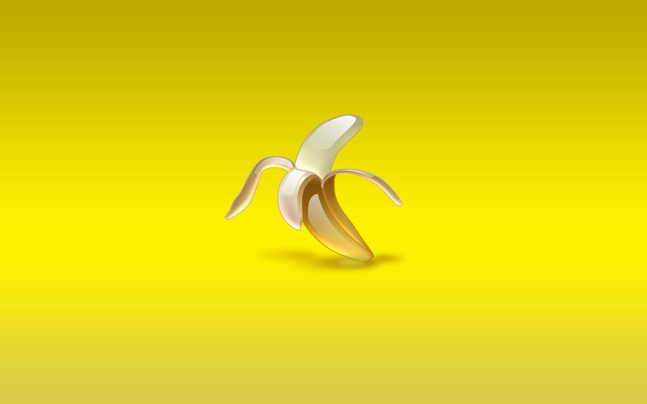 Download hd 1280x800 Banana PC background ID:463167 for free
