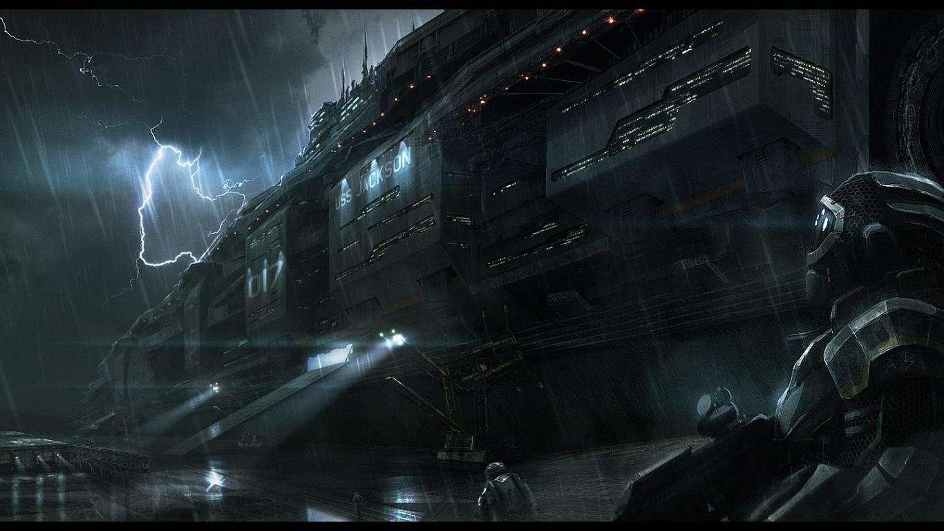 Awesome Spaceship free wallpaper ID:183767 for hd 1366x768 PC