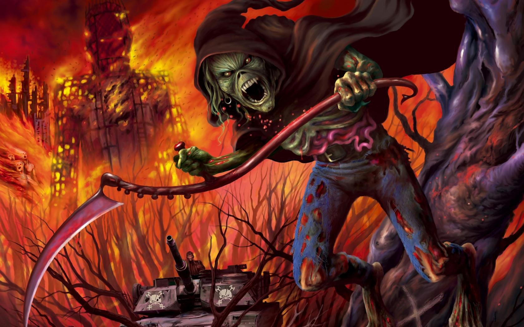 High resolution Iron Maiden hd 1680x1050 background ID:72429 for PC