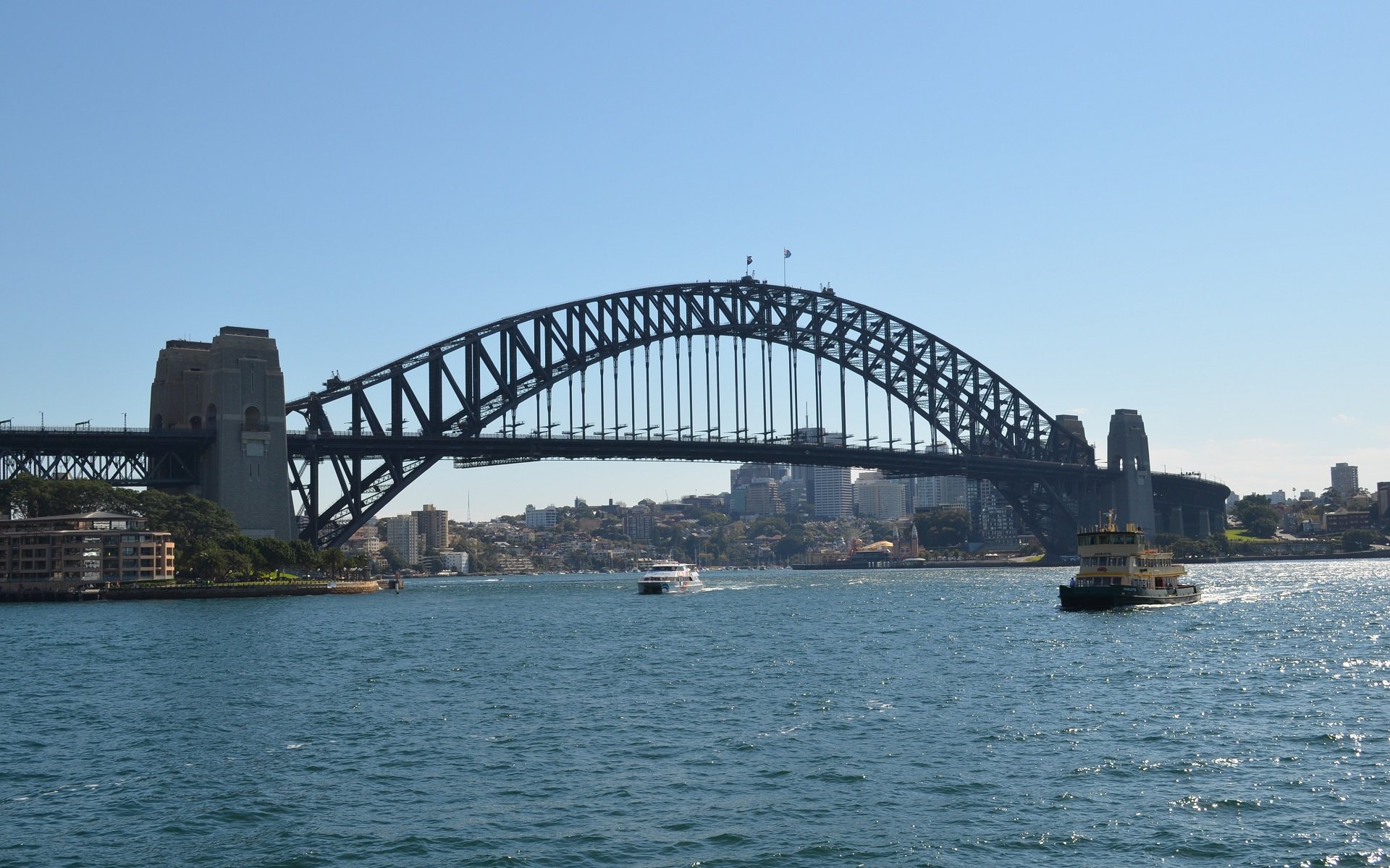 Free Sydney Harbour Bridge high quality wallpaper ID:484885 for hd 1920x1200 computer