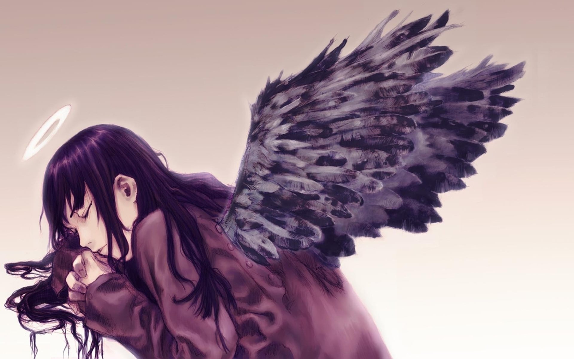Download hd 1920x1200 Haibane Renmei computer background ID:467874 for free