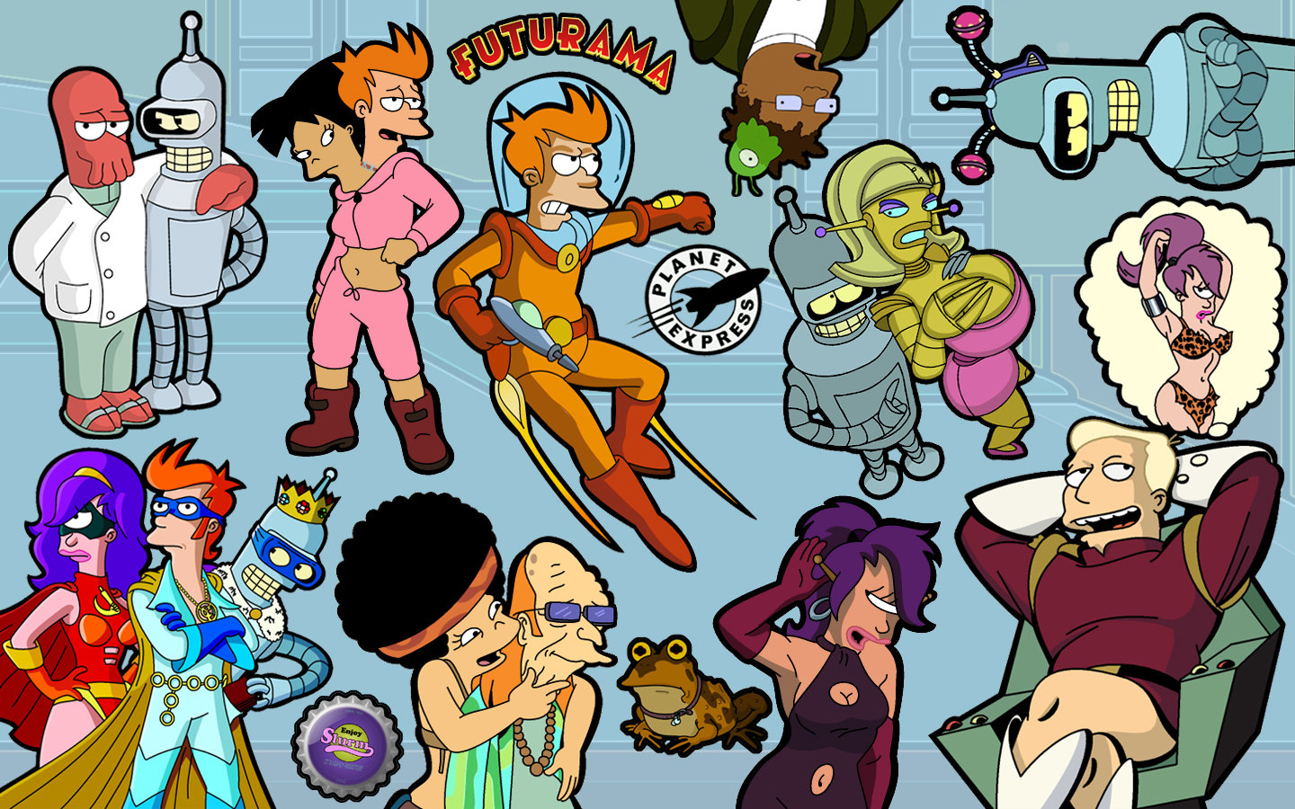 Awesome Futurama free background ID:253827 for hd 1440x900 computer