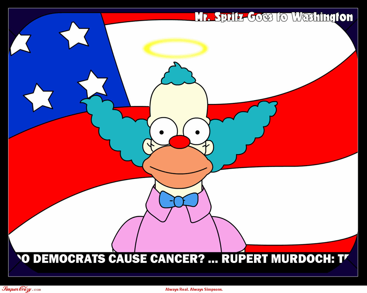 Awesome Krusty The Clown free wallpaper ID:351672 for hd 1280x1024 computer