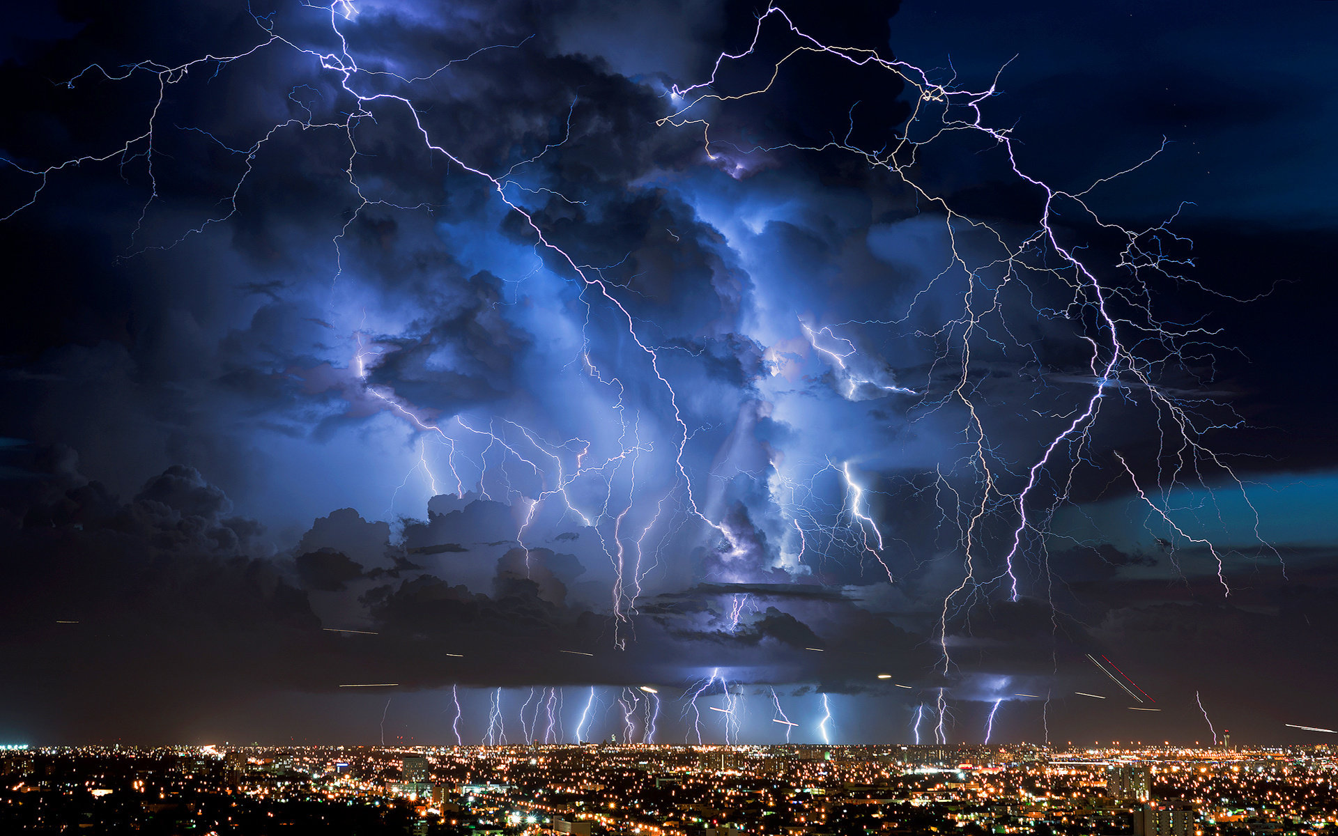 Free download Lightning background ID:213781 hd 1920x1200 for PC