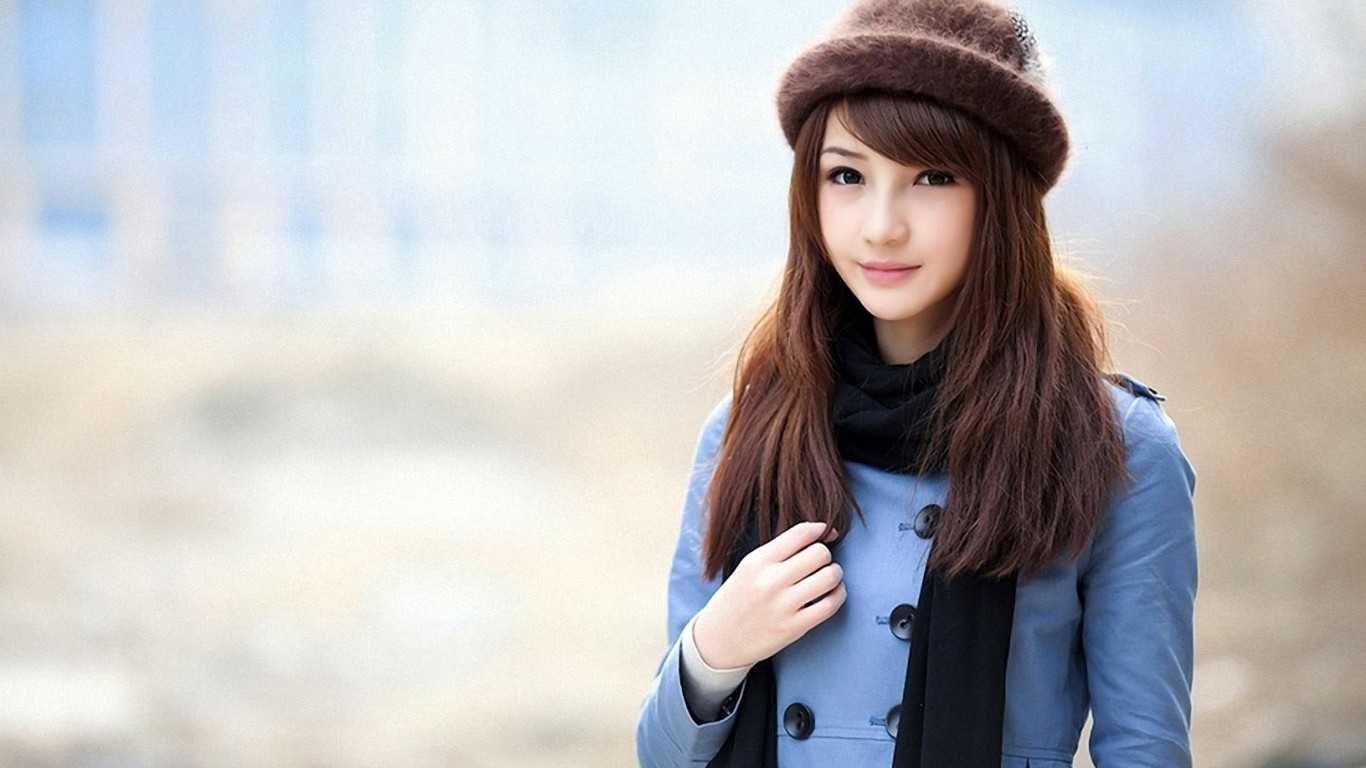 Awesome Korean girls free wallpaper ID:453438 for 1366x768 laptop PC