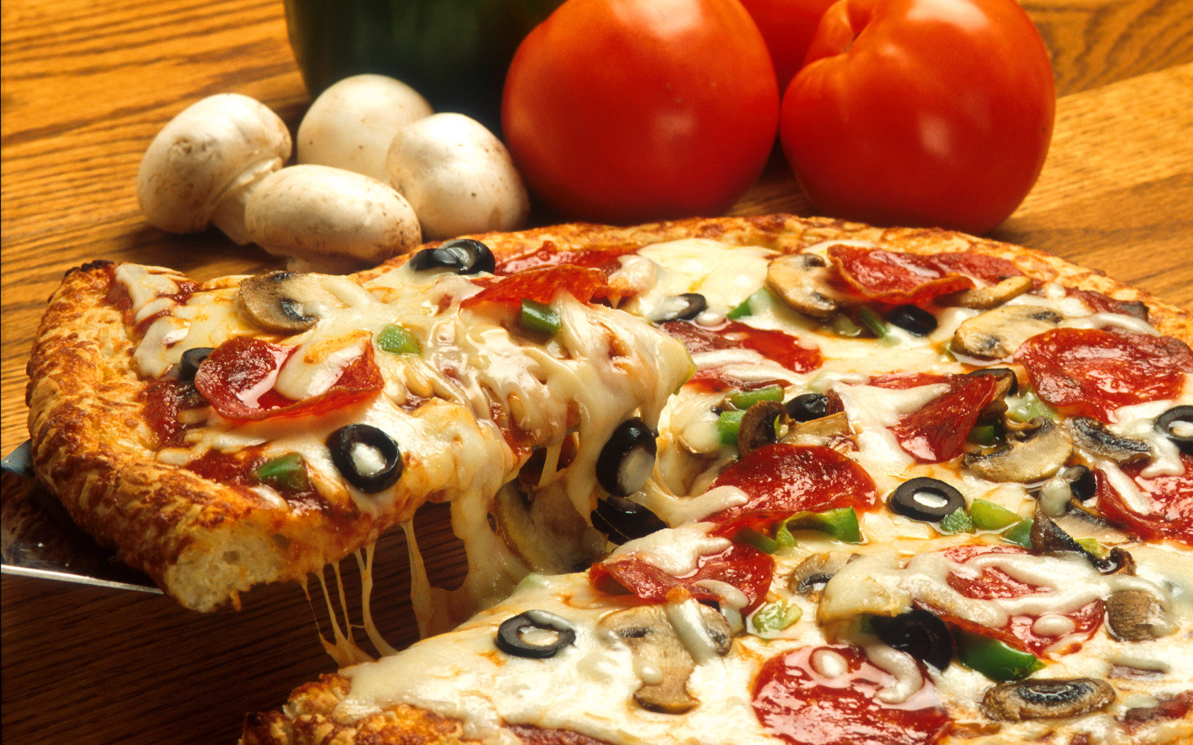 Best Pizza background ID:390291 for High Resolution hd 1680x1050 desktop
