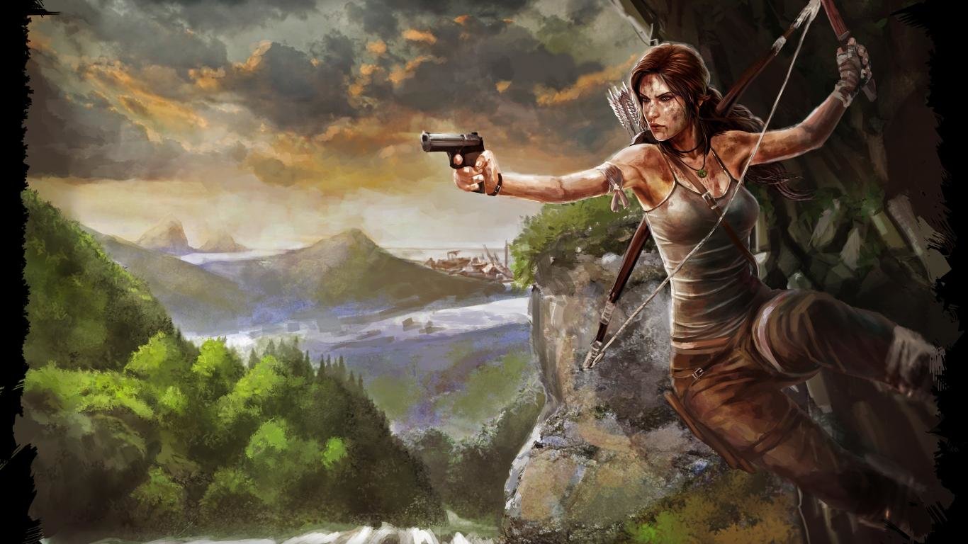 Free download Tomb Raider (Lara Croft) wallpaper ID:437189 1366x768 laptop for desktop